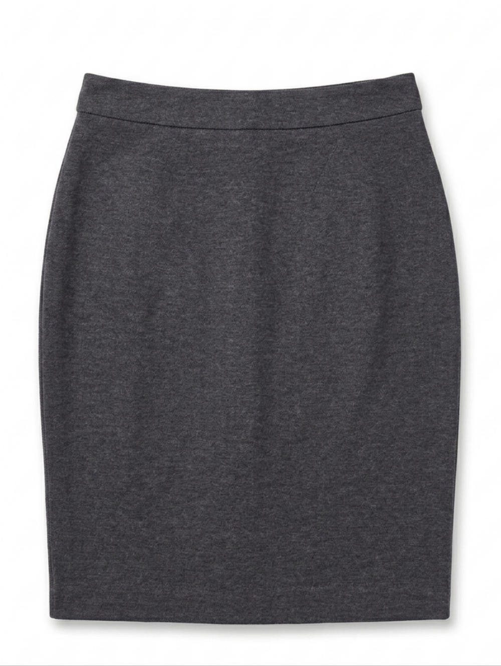 ​Halogen Grey Ponte Knit Pencil Skirt Hi- Career Office Wear